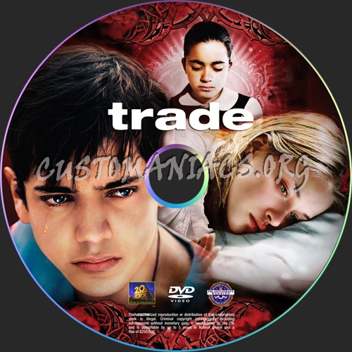 Trade dvd label