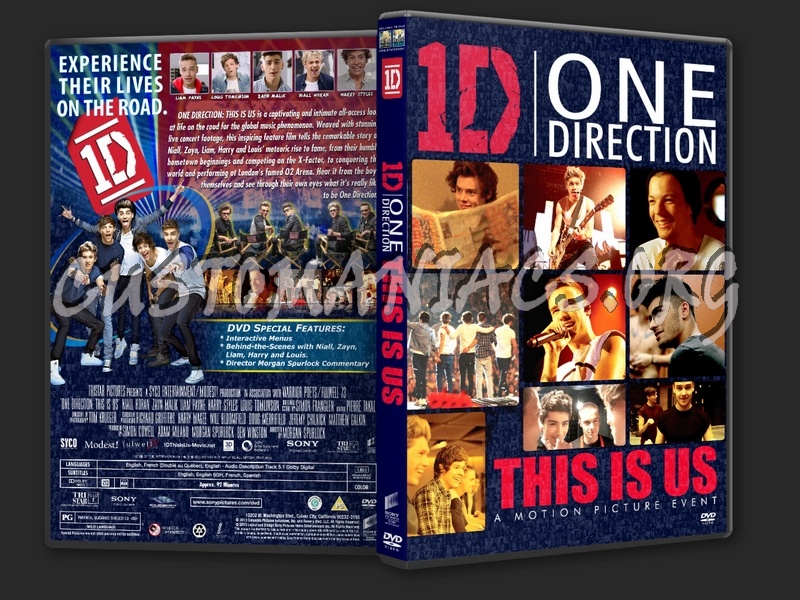 One Direction: This Is Us (2013) dvd cover