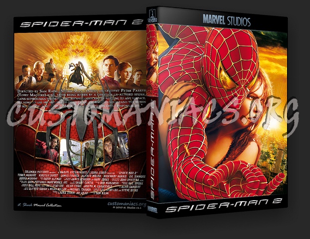 Spider-Man 1,2,3 - Marvel collection dvd cover