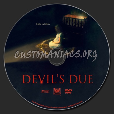 Devil's Due dvd label