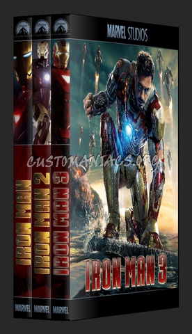Iron Man 1,2,3 - Marvel collection dvd cover
