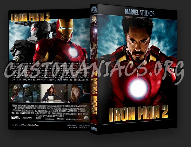 Iron Man 1,2,3 - Marvel collection dvd cover