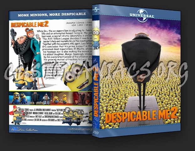 Despicable Me 2 - Animation Collection dvd cover