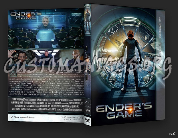 Ender's Game dvd cover