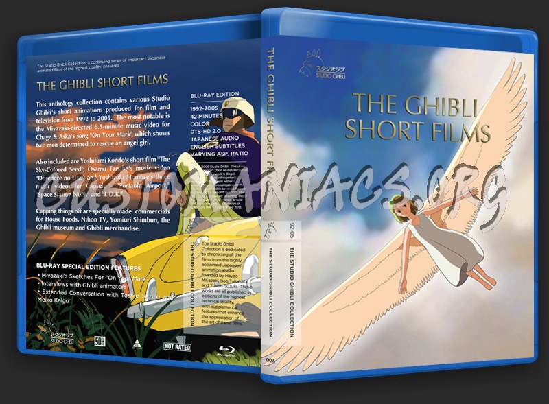 The Studio Ghibli Short Films blu-ray cover