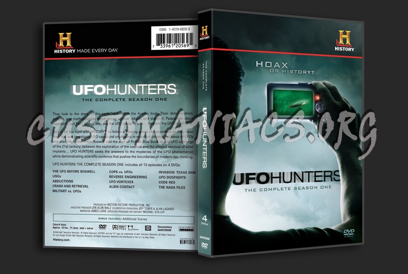 UFO Hunters Season 1 dvd cover