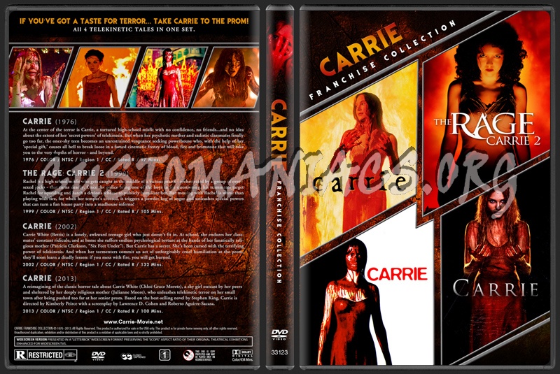 Carrie - Franchise Collection dvd cover