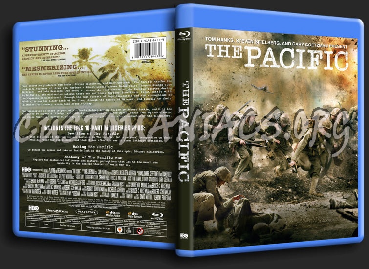 The Pacific blu-ray cover