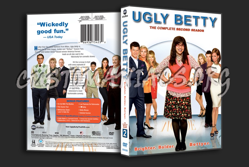 Ugly Betty Season 2 dvd cover