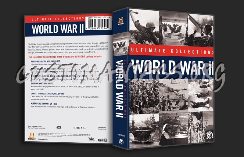 World War II  Ultimate Collections dvd cover