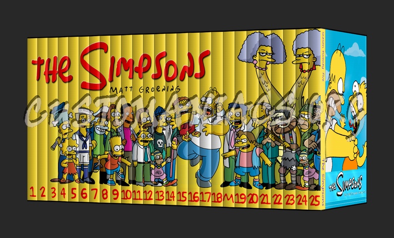 The Simpsons Collection dvd cover