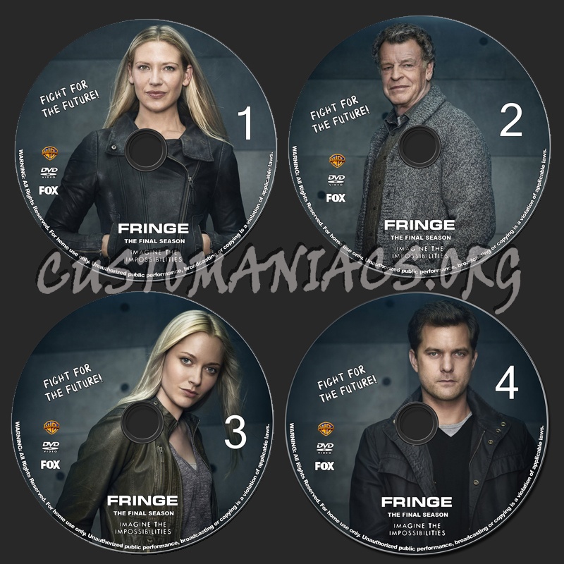 Fringe - Season 5 dvd label