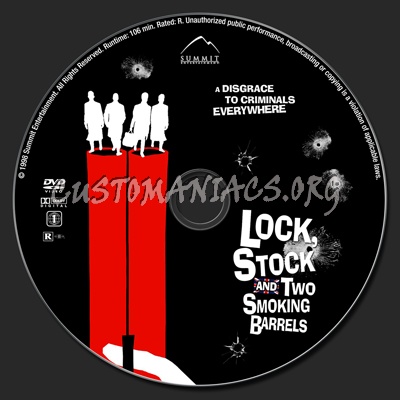 Lock, Stock and Two Smoking Barrels dvd label
