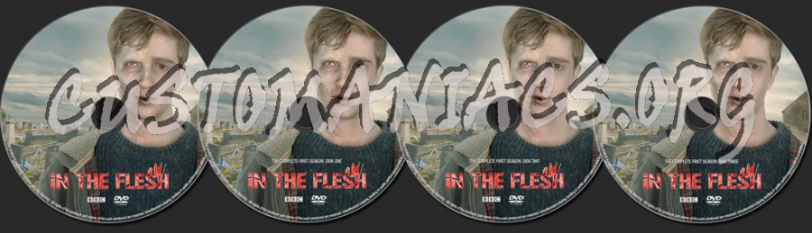 In the Flesh dvd label