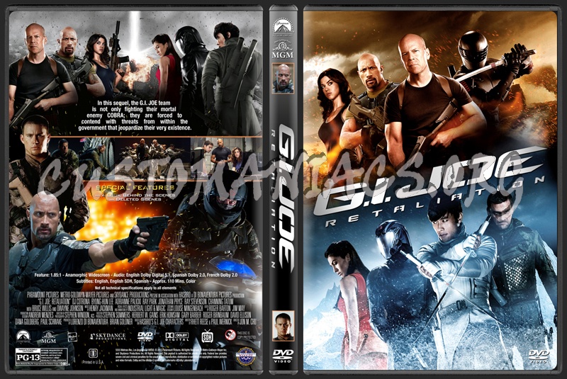 G.I. Joe Retaliation dvd cover