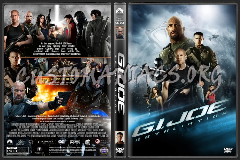 G.I. Joe Retaliation dvd cover