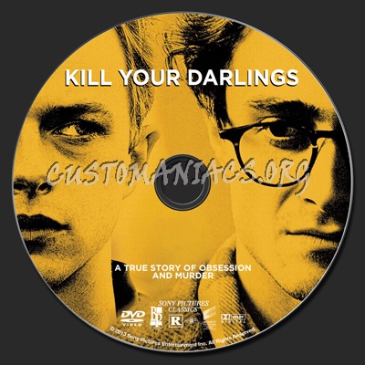 Kill Your Darlings dvd label