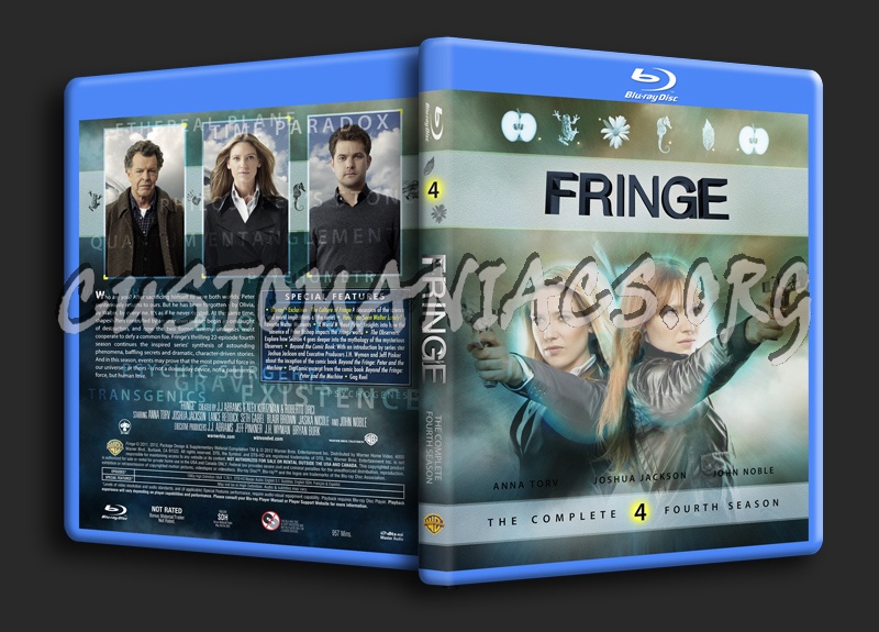 Fringe - Season 4 blu-ray cover