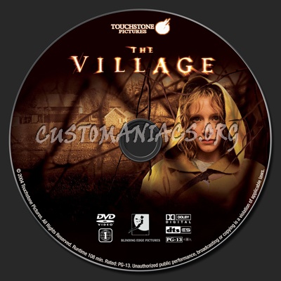 The Village dvd label