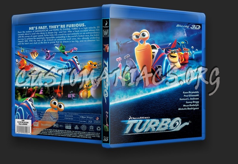 Turbo blu-ray cover