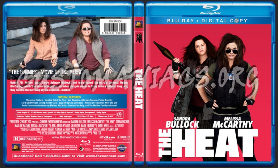 The Heat blu-ray cover