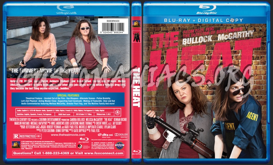 The Heat blu-ray cover