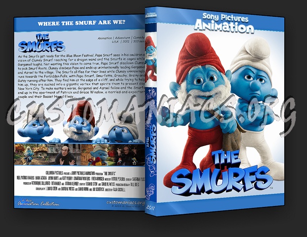 The Smurfs - Animation Collection dvd cover