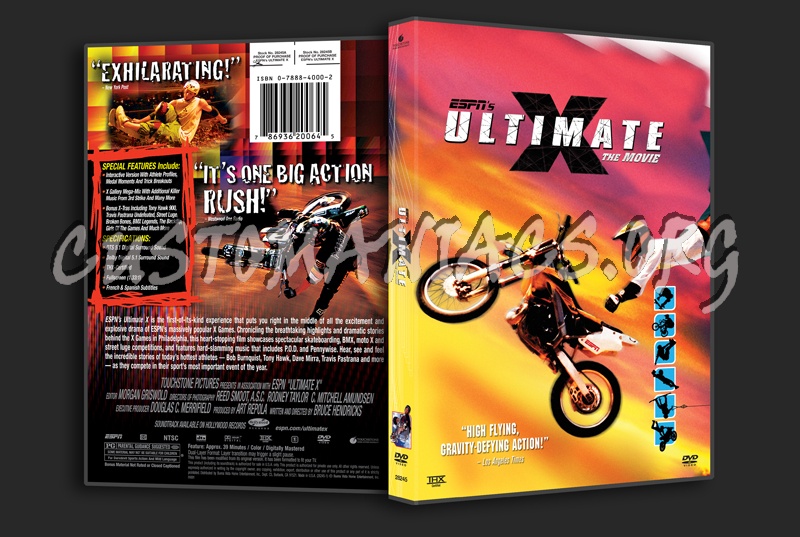 Ultimate X dvd cover