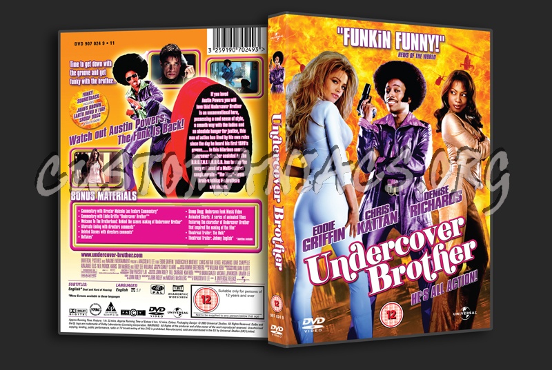 Undercover Brother dvd cover