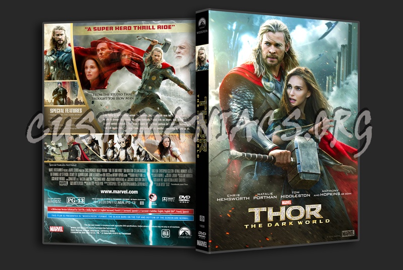 Thor: The Dark World dvd cover