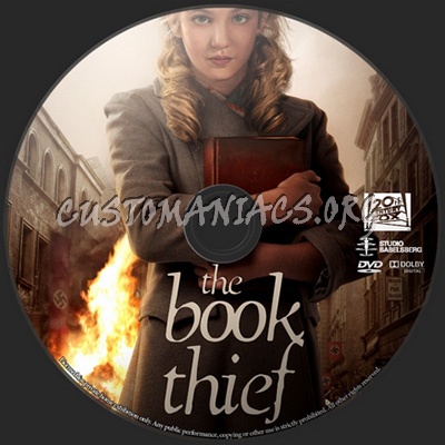 The Book Thief dvd label