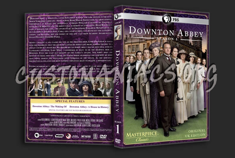 Downton Abbey - Season 1 dvd cover