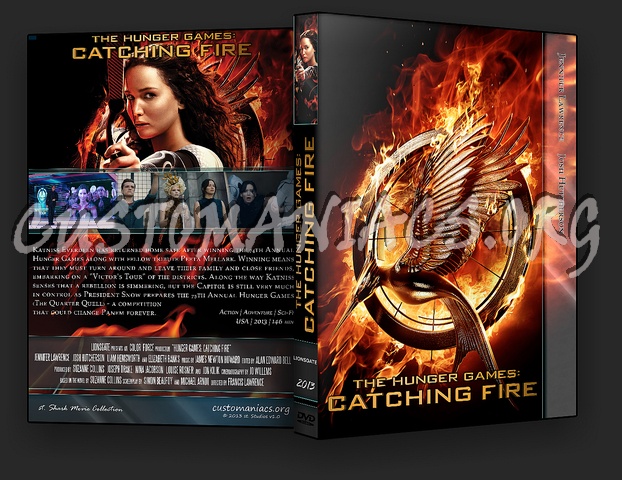 The Hunger Games: Catching Fire dvd cover