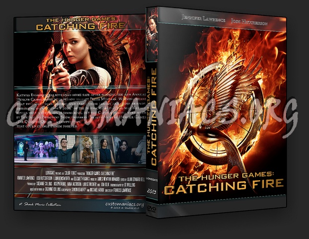 The Hunger Games: Catching Fire dvd cover