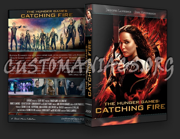 The Hunger Games: Catching Fire dvd cover