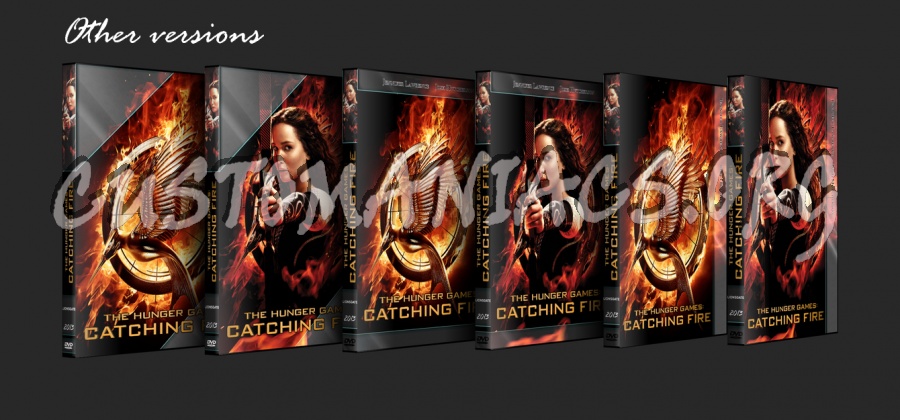 The Hunger Games: Catching Fire dvd cover