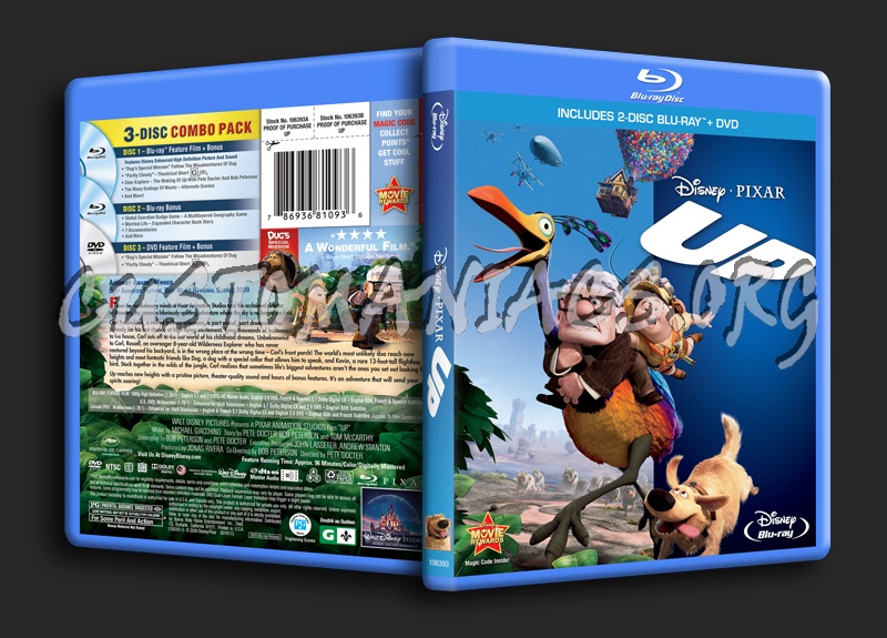 Up blu-ray cover