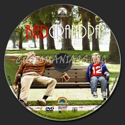 Bad Grandpa dvd label
