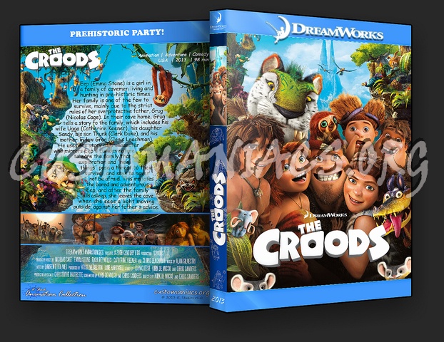 The Croods - Animation Collection dvd cover