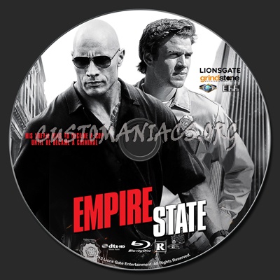 Empire State blu-ray label