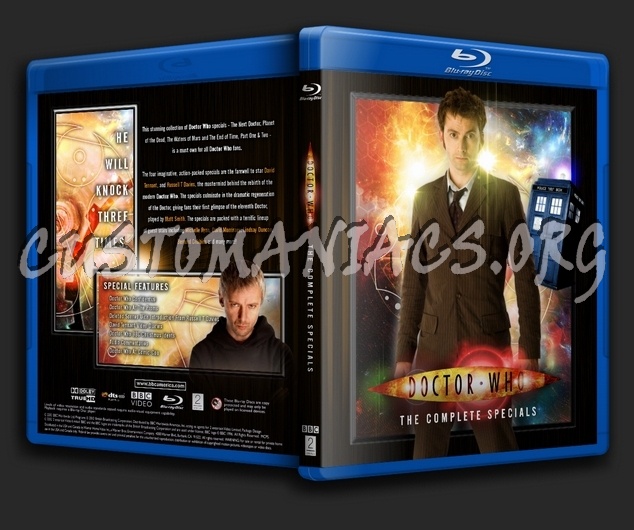 Doctor Who - Specials blu-ray cover
