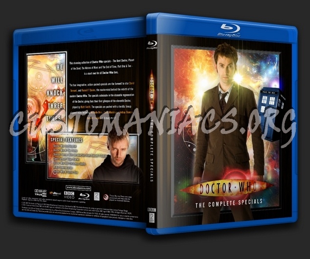 Doctor Who - Specials blu-ray cover