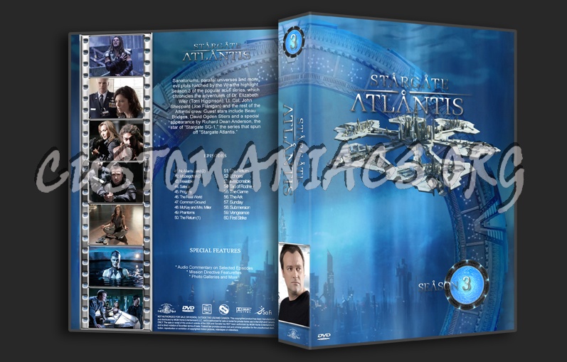 Stargate Alantis dvd cover