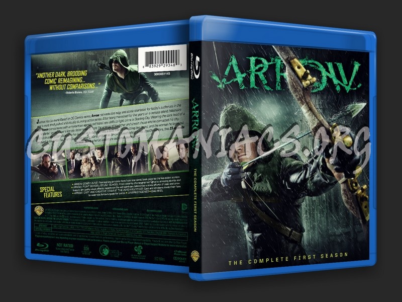 Arrow Season 1 blu-ray cover
