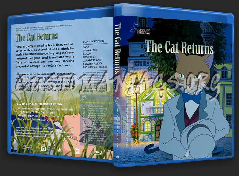 The Cat Returns blu-ray cover