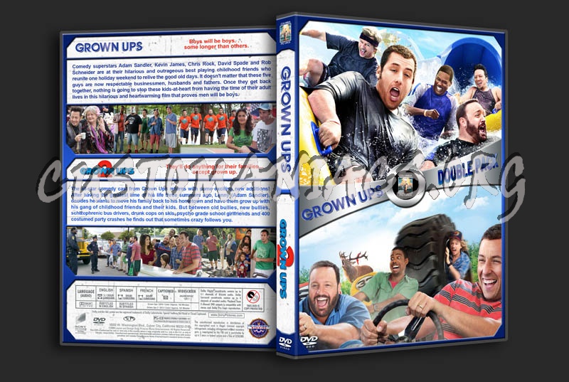 Grown Ups / Grown Ups 2 Double dvd cover