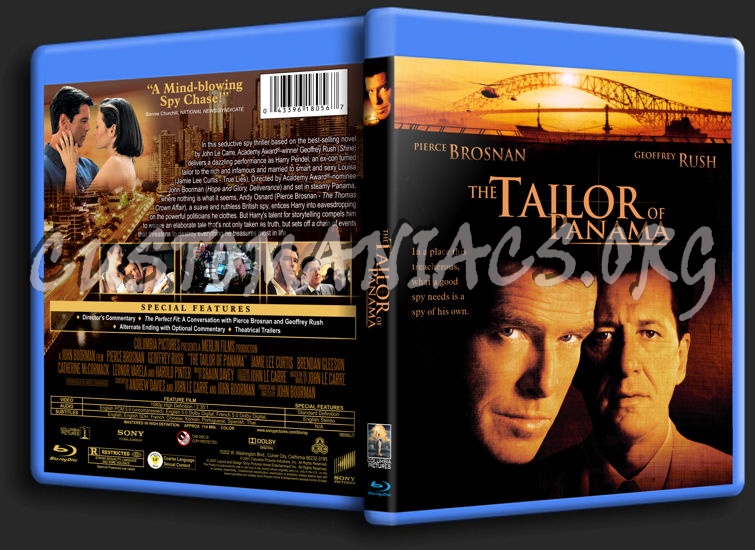 The Tailor of Panama blu-ray cover