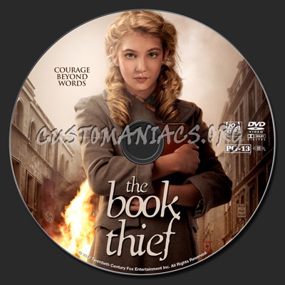 The Book Thief dvd label