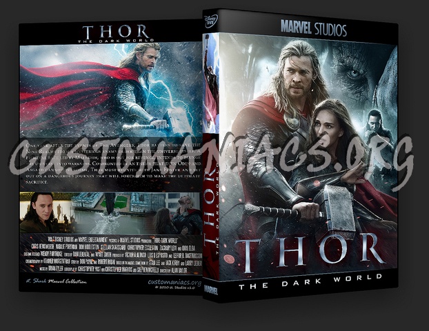 Thor: Dark World - Marvel collection dvd cover
