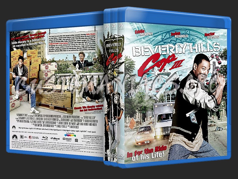 Beverly Hills Cop collection blu-ray cover